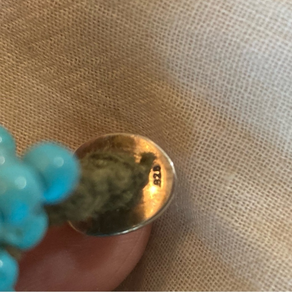 Chan Luu Sterling Silver 925 Turquoise Beads & Multi Colored Agate Bracelet‎ - Picture 6 of 14